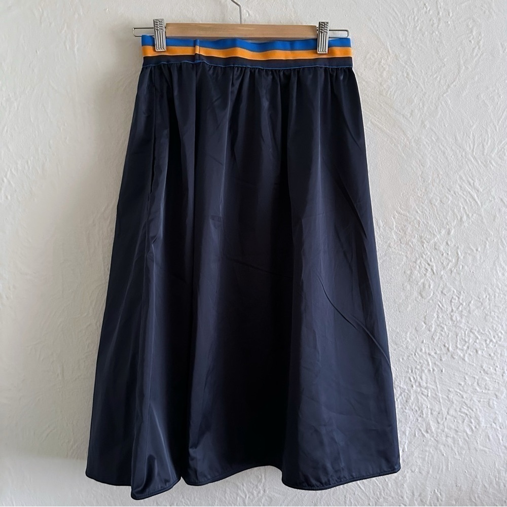 Tory Burch Sport Knee-Length Blue Skirt Size S - Picture 3 of 5